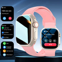Smart watch, customizable dial, multiple sports modes, answer/make calls, message reminders, suitable for both men and women