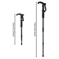 54-110cm Hiking Sticks Walking Stick Trekking Poles Mountaineering Telescopic Walking Stick for Particularly Steep Climb