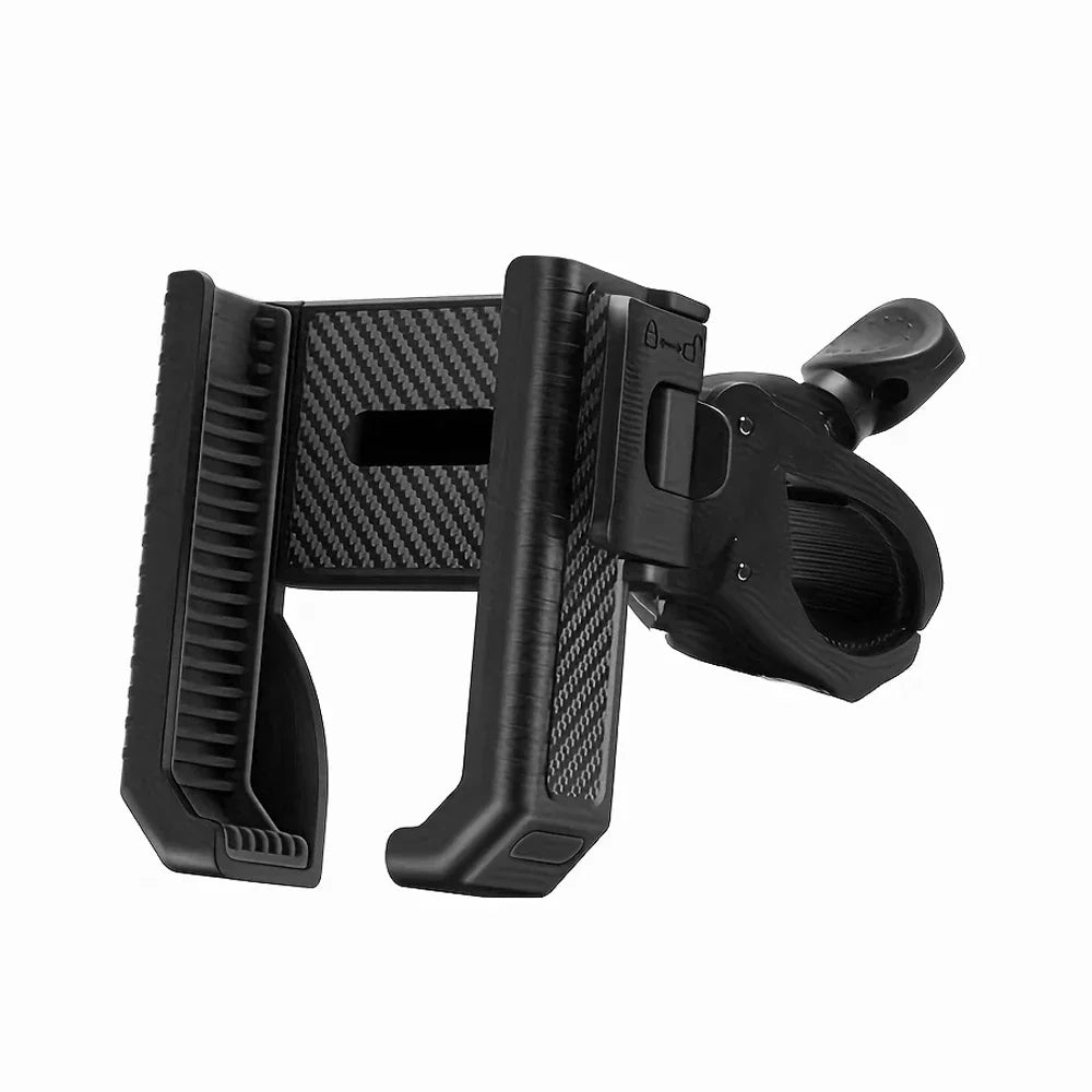 Bike Phone Holder Stand Bicycle Motorcycle Handlebar Mobile Phone Mount Clip GPS Support Shockproof Bracket for 4.5-7.0” Phones