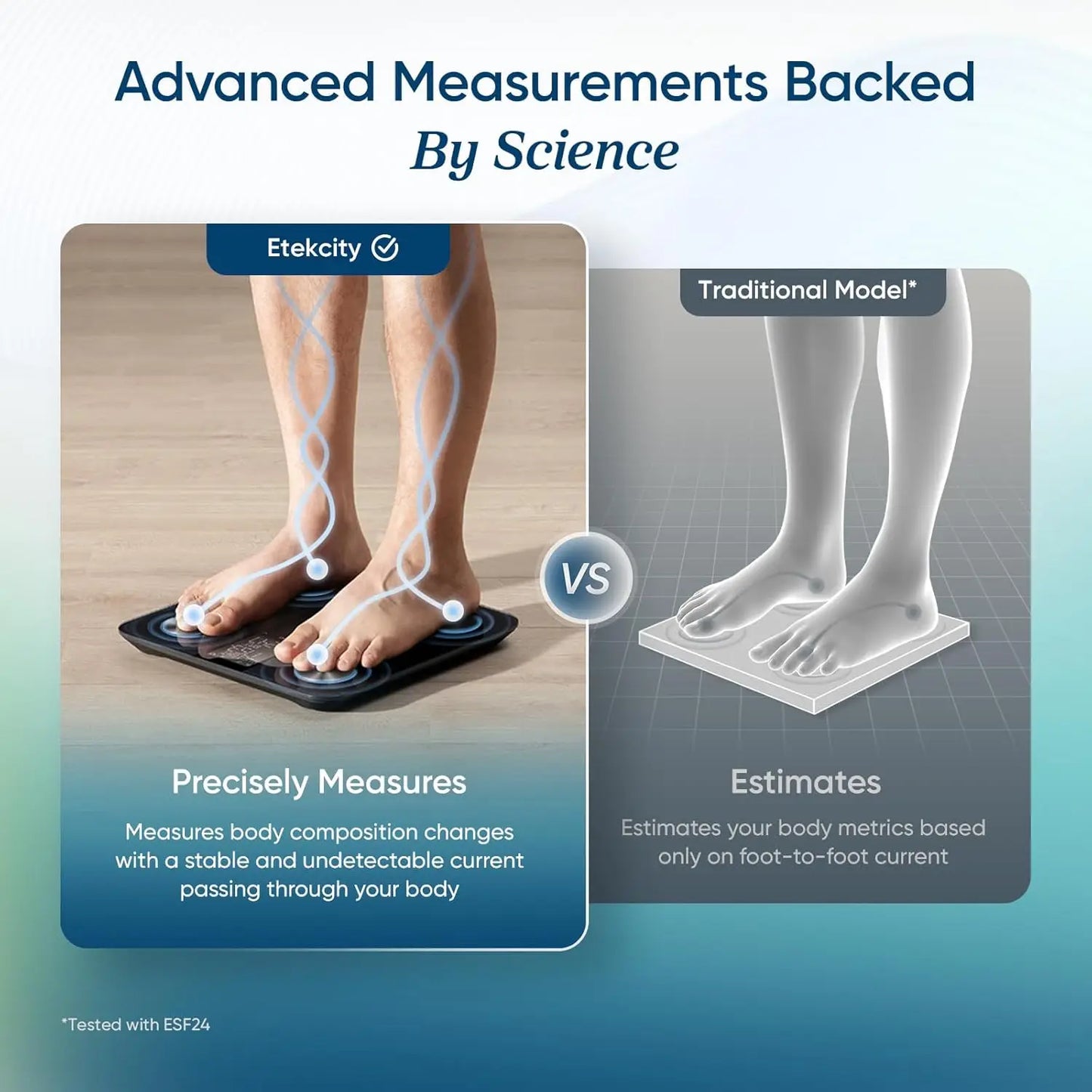 Smart Scale for Body Weight, FSA&HSA Eligible, Digital Bathroom Scale with BMI, Body Fat, Muscle Mass, 13 Metrics, Large Display