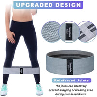 Resistance Bands for Working Out 3 Levels Exercise Bands Workout Bands Set for Women Men Hip Legs Booty Bands for Home Fitness