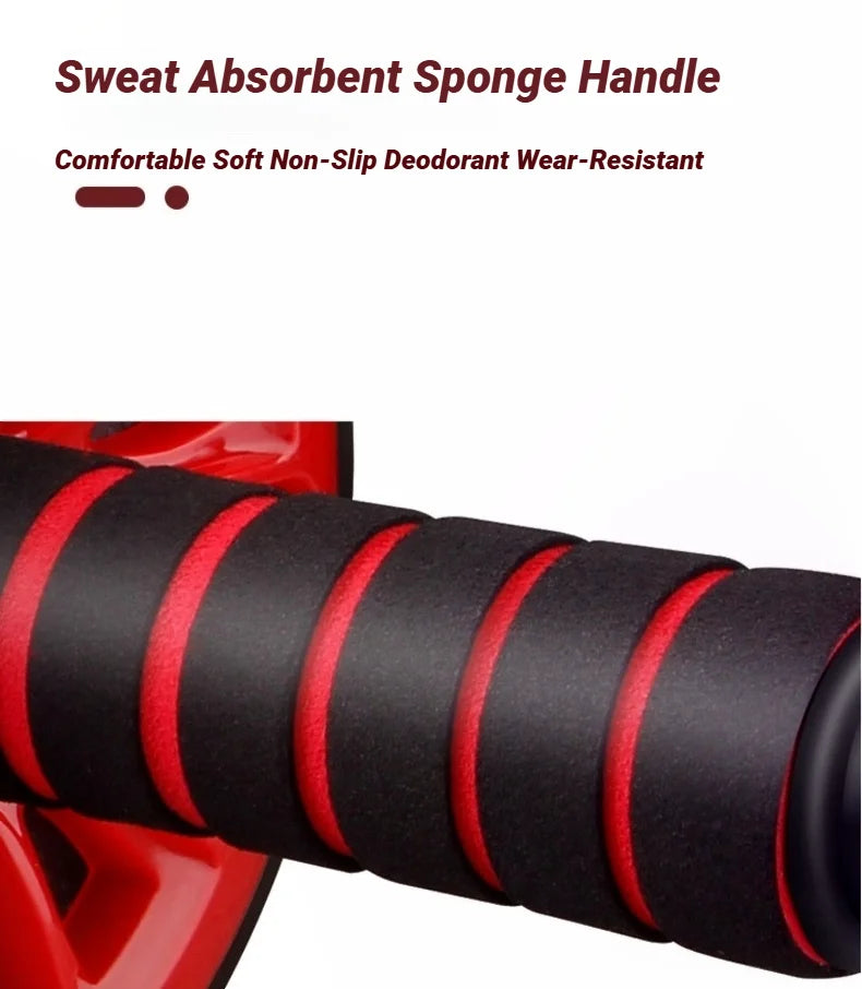 Big Roller For ABS Workout Wheel Exercise Equipment Core Abdominal Home Gym Muscle Device Fitness Men And Women Weight Loss