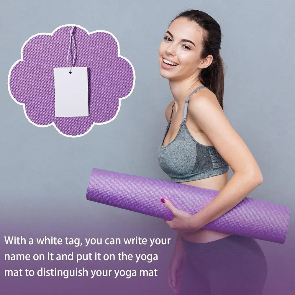 Bulk 10 Yoga Mats, 68 x 24 x 4mm, Latex-Free, Non-Slip for Kids & Adults, Ideal for Outdoor Yoga, Pilates, Exercise