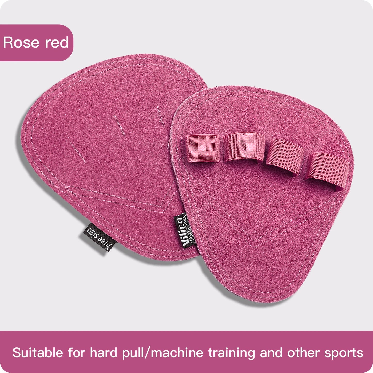 Powerlifting Gym Gloves Breathable Horizontal Bar Booster Gloves Weightlifting Leather Palm Guard Fitness Gloves for Men Women