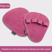 Powerlifting Gym Gloves Breathable Horizontal Bar Booster Gloves Weightlifting Leather Palm Guard Fitness Gloves for Men Women