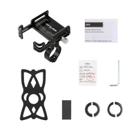 Bike Phone Holder Quick Attach/Detach Motorcycle Phone Mount Universal Bike Cycling Phone Clamp for 1.96 To 3.93 in Smartphone