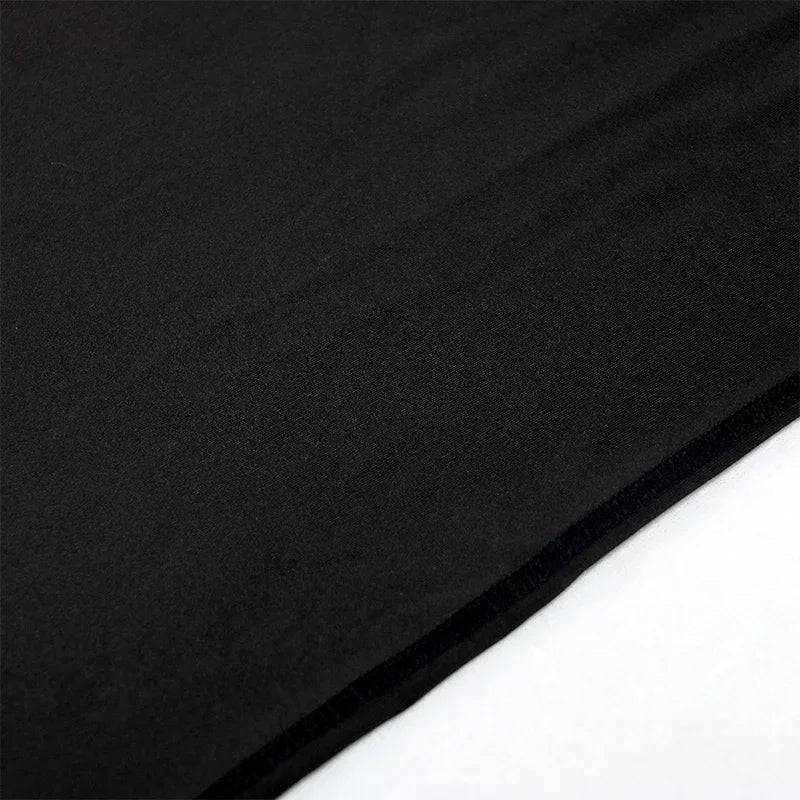 Y2K Men's Turtleneck Compression Shirt Quick Gym Fitness Dry Rash Guard Hight Neck Muscle Athletic Bodybuilding Shirts Summer