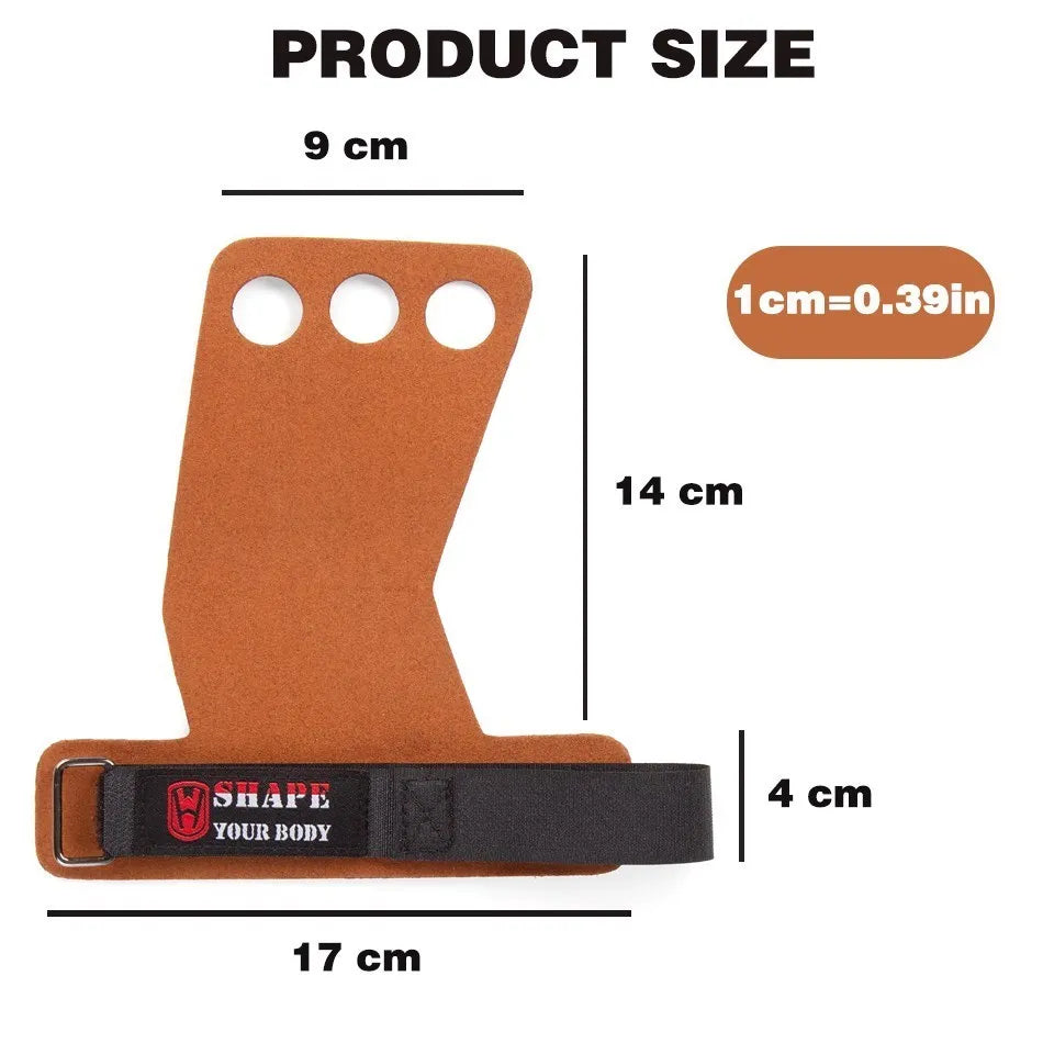 WOSWEIR-Gym Gloves for Horizontal Bar Weight Lifting Fitness Bodybuilding Training Sports Crossfit  Workout Palm Protector