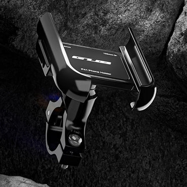 Bicycle Phone Holder Aluminum Alloy Bike Cell Phone Stand 360° Rotation Bicycle Phone Mount Stand for 4.2-7.5 Inch Phone