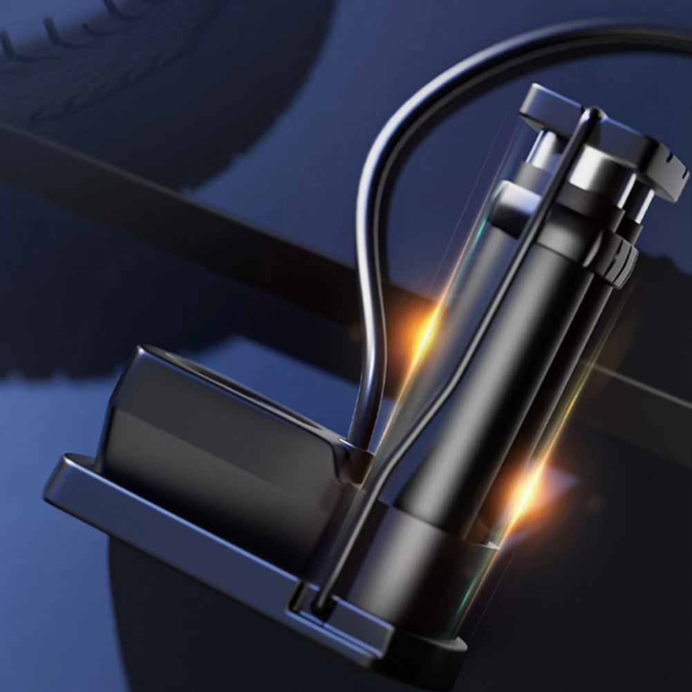 Foot Pedal Portable Pump High Pressure Bicycle Tire Air Pump Schrader Valve Car Basketball Inflator for Electric Car Motorbike
