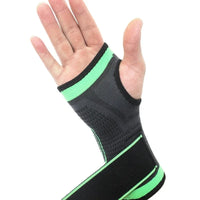 Gym Fitness Gloves Wrist Support Sports Wristband Therapy Protector Fingerless Safety Body Building Entertainment 1Piece