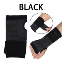 Gym Fitness Gloves Wrist Support Sports Wristband Therapy Protector Fingerless Safety Body Building Entertainment 1Piece