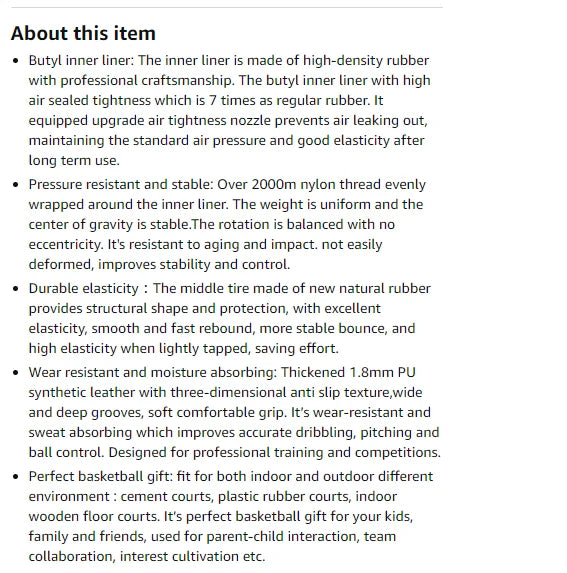 Original Molten Basketball XJ1000 Size 6, 7 Indoor/Outdoor Training Wear-Resistant Basketball