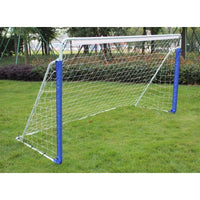 8x5FT Soccer Goal for Backyard with Carry Bag - Steel Pipe Goal - Fun for Outdoor Indoor Training Games for Kids Youth Adult, fo