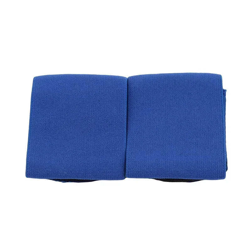 Adjustable Shin Guard Fixed Bandage Tape Soccer Shin Pads Prevent Drop Off Elastic Sports Bandage Safety Legwarmers