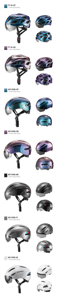 ROCKBROS Bike Helmet EPS Integrally-molded Breathable Lightweight Cycling Safety Helmet Men Women MTB Road Bicycle Helmet