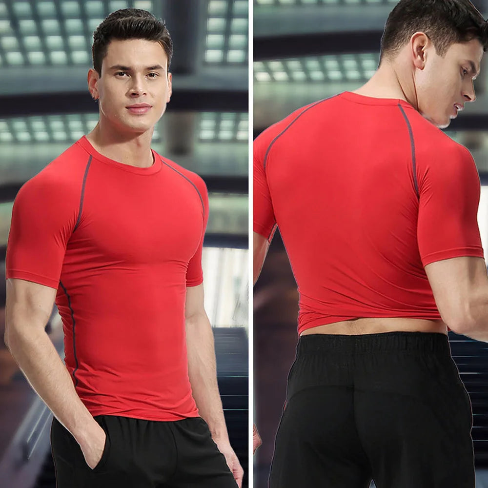 Anime Jujutsu Kaisen Compression T Shirt Men 3D Print Sukuna Breathable Football Fitness Tight Sportswear Quick Dry Riding Tops