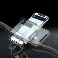 Bike Phone Holder Quick Attach/Detach Motorcycle Phone Mount Universal Bike Cycling Phone Clamp for 1.96 To 3.93 in Smartphone