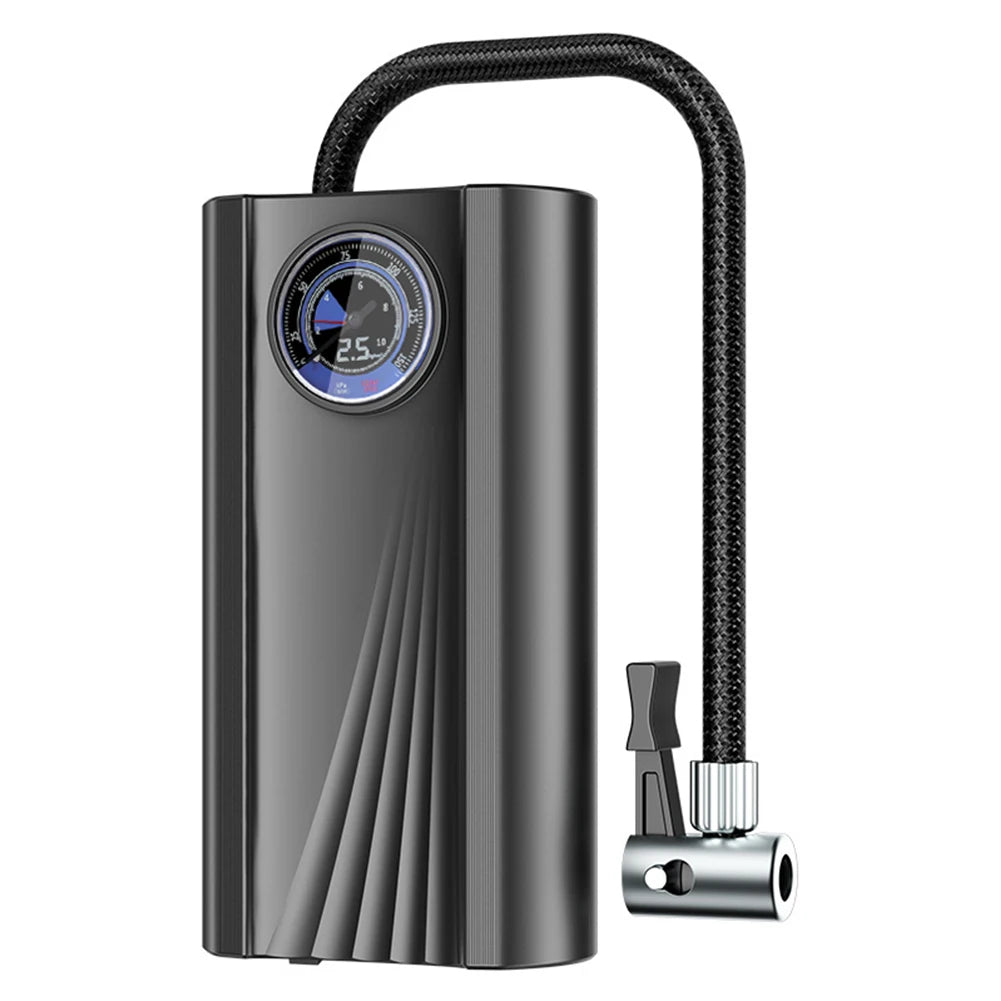 12V Mini Tire Pump High Precision Auto Air Compressor Quick Inflating Electronic Inflatable Pump Cigarette Lighter for Car Auto