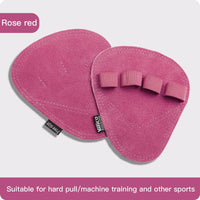 Leather Weight Lifting Training Gloves Palm Protection Women Men Fitness Sports Gymnastics Grips Pull Ups Weightlifting Workout