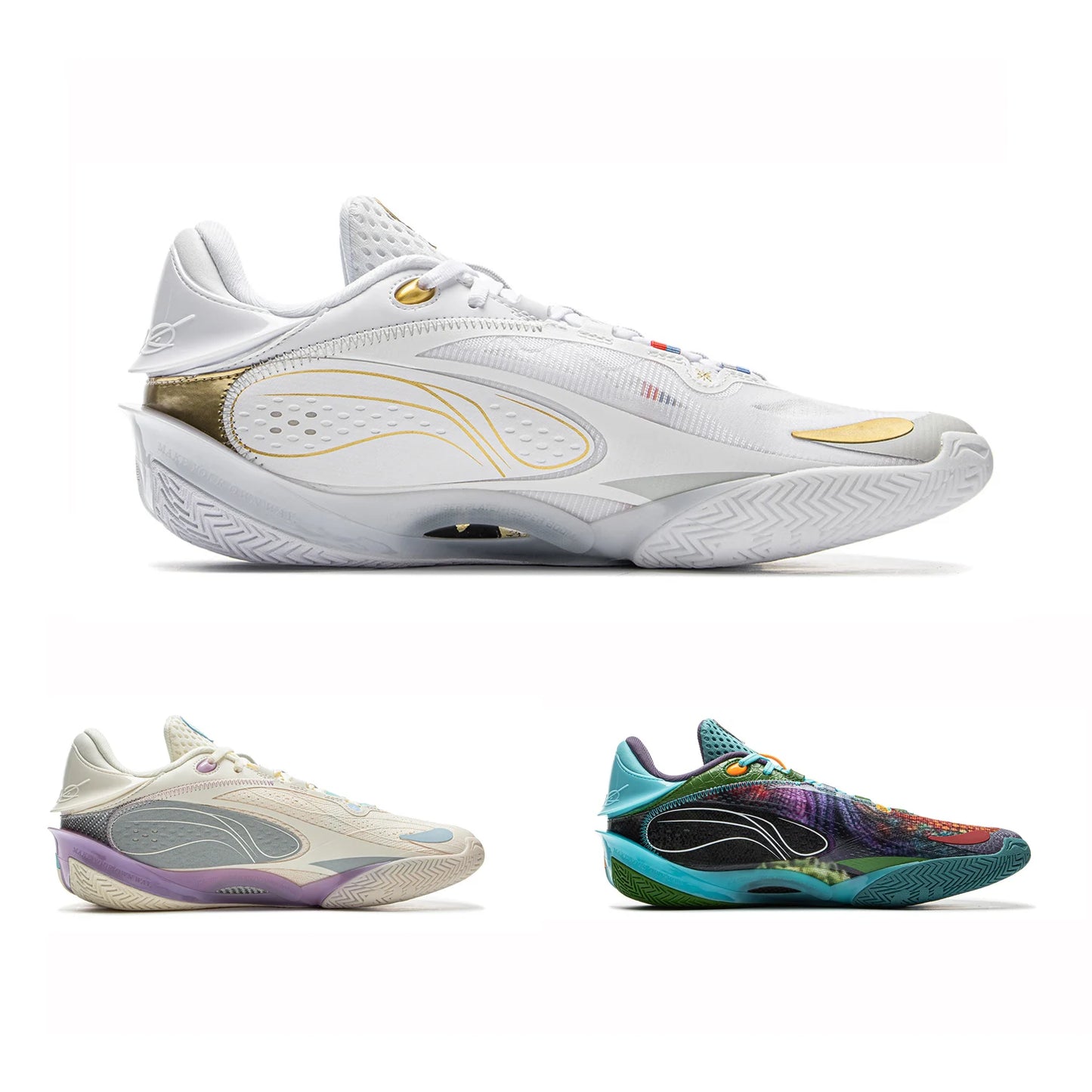 Li-Ning Men's WADE 808 5 ULTRA Professional Basketball Shoes SUPER BOOM Cushioning Wearable LiNing Sneakers Sport Shoes ABAV015