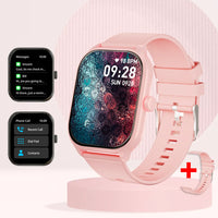 LAXASFIT 2025 New Smart Watch Bluetooth Call/Dial Multiple Sports Modes SMS Alert IP68 Waterproof Sports Smart Watch