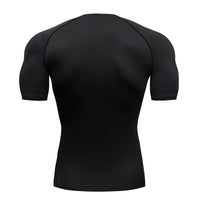 Men Sport T-Shirt Spider Quick Dry Bodybuilding Running Shirt Compression Tops Gym T Shirt Men Fitness Tight Tees Rashgard