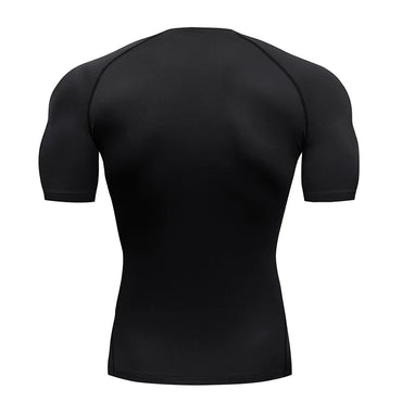 Men Sport T-Shirt Spider Quick Dry Bodybuilding Running Shirt Compression Tops Gym T Shirt Men Fitness Tight Tees Rashgard