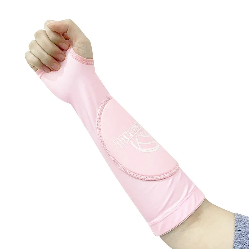 Volleyball Arm Sleeve Gloves Forearm Compression Test Training Basketball Wrist Support Brace Protector Sport Arm Guard