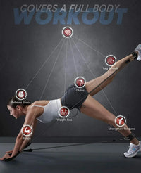 Resistance Bands Set, Exercise Bands With Door Anchor, Handles, Carry Bag, Legs Ankle Straps For Resistance Training