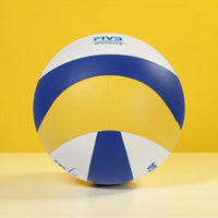 VLS300 V330W Volleyball Blue Yellow Size 5 High-end PU Hot Glue Volleyball for Teen and Adult