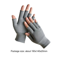 Half Finger Fishing Gloves Breathable Driving Gloves Non-slip Riding Gloves Workout Mittens for Cycling Fishing Driving