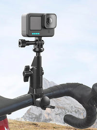 Handlebar Mount Bracket 360 Rotating Motorcycle Bike Camera Holder for Insta360 DJI Action Camera