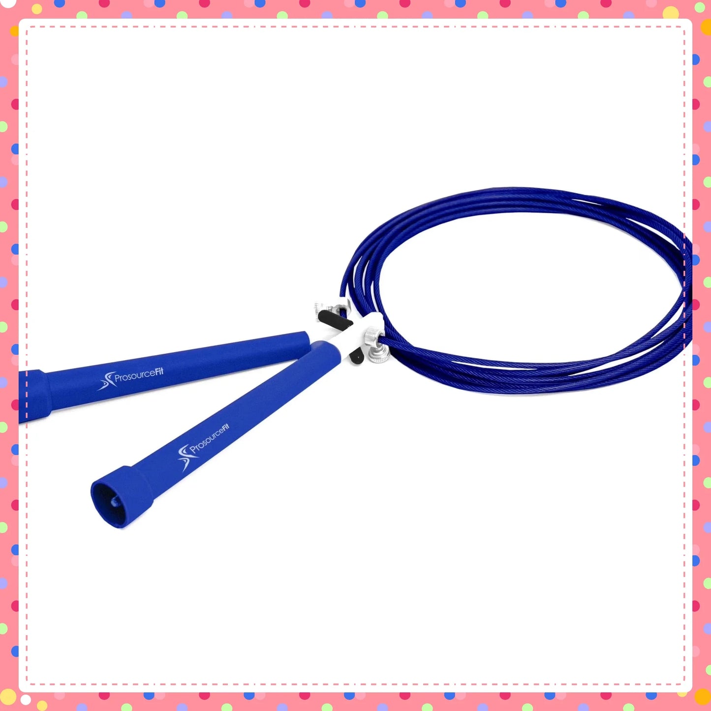 Adjustable Speed Jump Rope Lightweight - Cardio Workout for Adults Kids - Weight Loss Rope for Men Women Home Gym