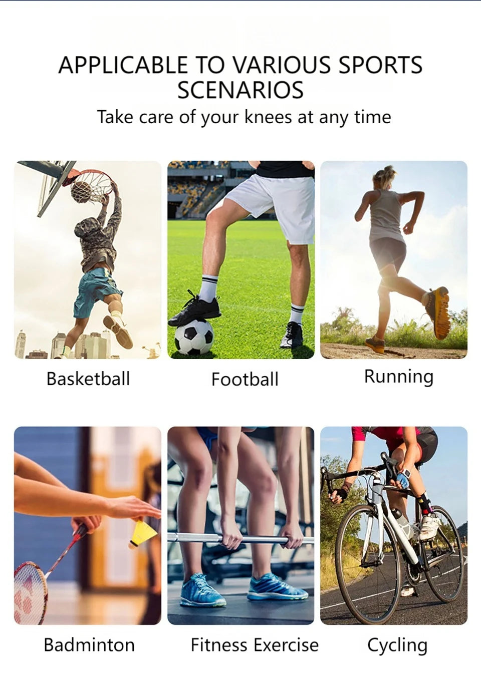 Loogdeel 1Pair Football Sock Calf Sleeves Adult Knee Protection Sports Socks High Tube Breathable Soccer Leg Warmers Shin Guard