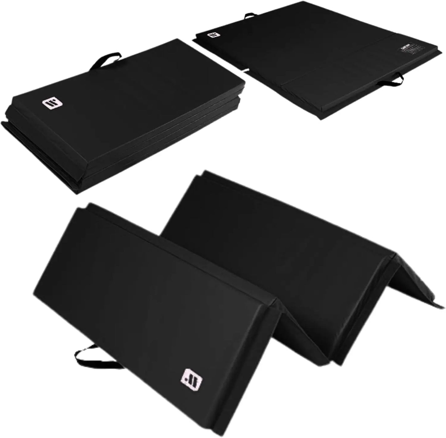 4x6 ft Folding Exercise Mat - 2" Thick Foam for Yoga, Pilates, Home Workouts, Lightweight & Easy to Carry