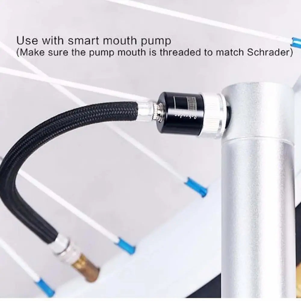 Bike Tire Pump Extension Hose Wear-resistant Extension Tire Valve Adaptor Universal Maintenance Supplies For Road Bike Bicycle