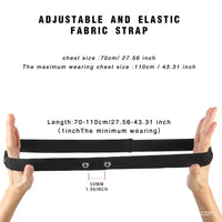 Heart Rate Monitor Replacement Sensor Band Belt Soft Fitnesss Chest Band Chest Belt Fits for Polar Garmin Magene