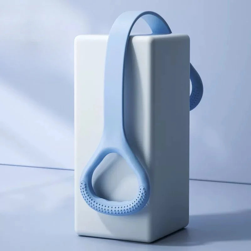 Silicone yoga resistance band - elastic fitness stretching rope, used for back, waist, arm exercises - suitable for exercise