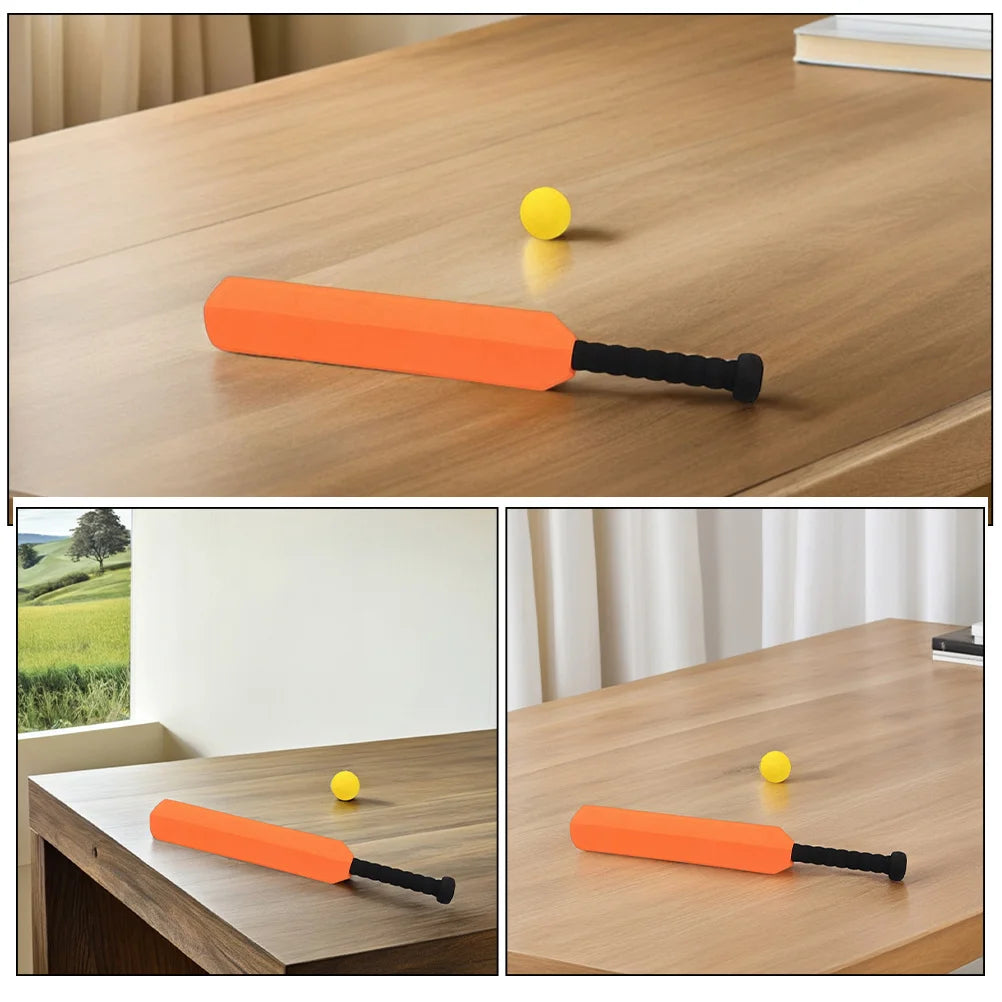 2Set Cricket Baseball Bat Kit Beginner Friendly Portable Sports Equipment Parent Interaction Indoor Outdoor