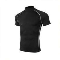 Compression T Shirt Men Bodybuilding Sportswear Short Sleeve Quick Dry Workout Shirts Sport Tops Tee Gym Running T-shirt Men