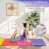Gymnastics Tumbling Mats Portable Gymnastics Mat Foldable Tumbling Mat Yoga Mat