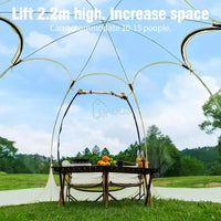 Portable Folding Transparent Outdoor Tent Starry Sky Bubble House Waterproof Winter Sunshine Windproof Camping Shade