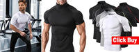Men Sportswear Fitness Shirts Slim Long sleeve Gym T-shirt Running Top Tee Tights Training Compression Clothes Sport T Shirt Men