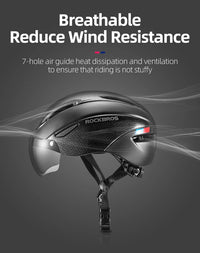 ROCKBROS Bike Helmet EPS Integrally-molded Breathable Lightweight Cycling Safety Helmet Men Women MTB Road Bicycle Helmet