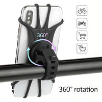 1-Pack Heavy-Duty Phone Holder - New Year's Fitness Gear for Gym Bike & Treadmill with One-Second Lock