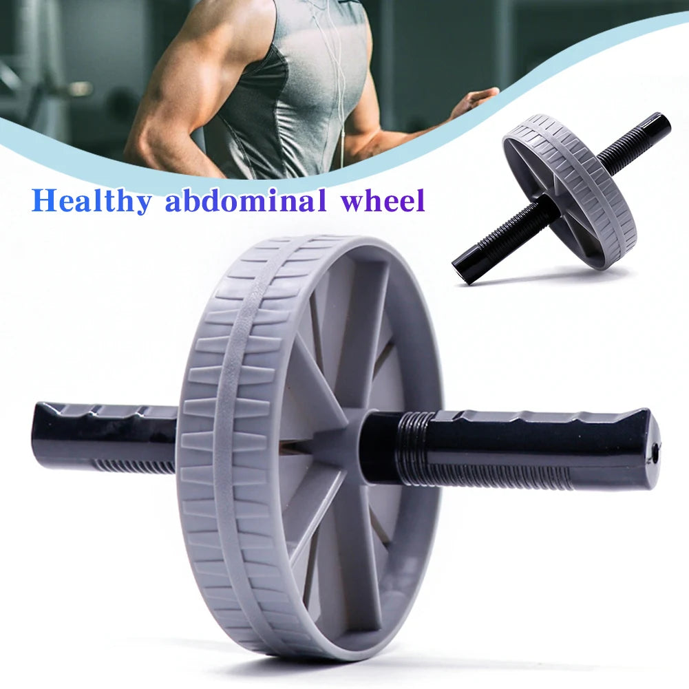 Abdominal Roller Abdominal Trainer Workout AB Roller Wheel No Noise Abdominal Exerciser Strengthen Muscle Exercise Equipment