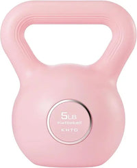 Kettlebells Fitness Exercise-Pink Strength Training Kettlebell Sets,Dumbbell Weights for Home Gym Equipment