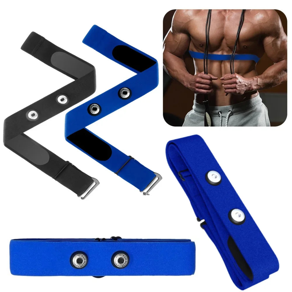 Heart Rate Monitor Replacement Sensor Band Belt Soft Fitnesss Chest Band Chest Belt Fits for Polar Garmin Magene