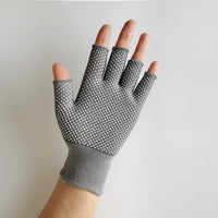 Half Finger Fishing Gloves Breathable Driving Gloves Non-slip Riding Gloves Workout Mittens for Cycling Fishing Driving